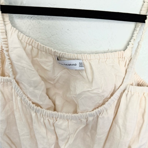 Anthropologie Faithfull The Brand Zuma Cut Out Linen Boho Hippie Coastal - Picture 6 of 9